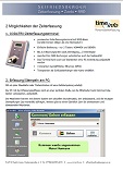 Prospekt TimeInfo Personalzeiterfassung